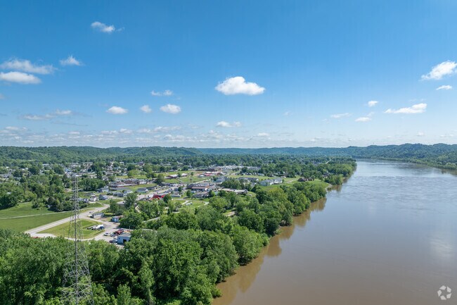 Seasonal changes along the Ohio River enhance the natural beauty experienced by Rome's community.