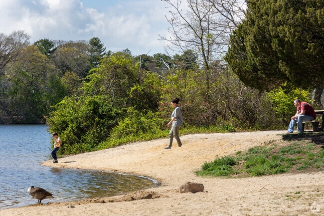 Enjoy the river views at Yaphank Park.