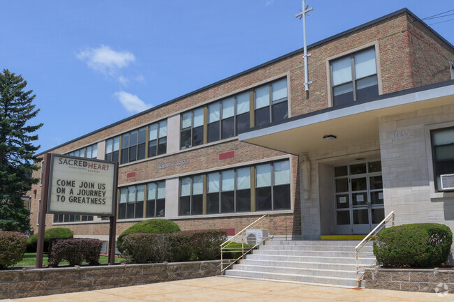 Join the journey to greatness at the Sacred Heart STEM School in the Roslindal neighborhood.