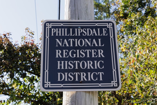 Phillipsdale in East Providence is listed on the National Register of Historic Places.