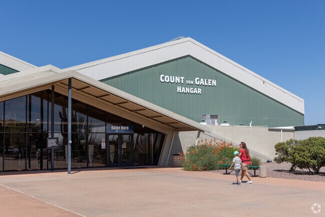 The Pima Air and Space Museum has over 400 aircrafts on display.