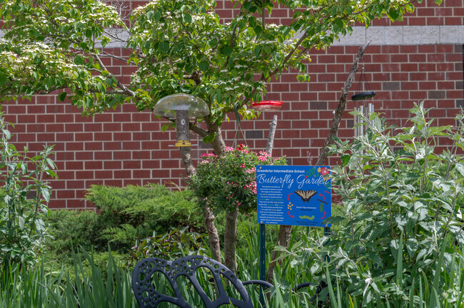 Bird feeders at Greenbrier Intermediate School.