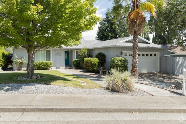 Updated ranch style homes have great curb appeal in Manzanita.