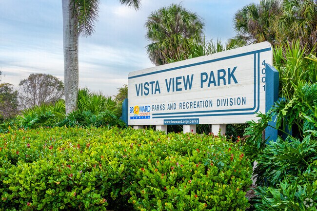 The unique Vista View Park is located inside Oak Hill Village.