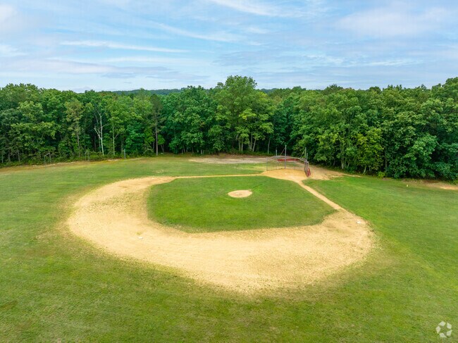 There are two baseball diamonds at C.W Goetz Middle School.
