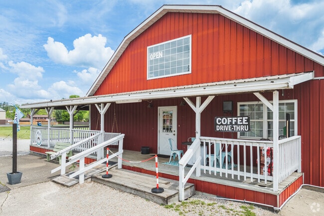 Rise & Restore Coffee Company features a drive thru for local coffee lovers in Mineralwells.
