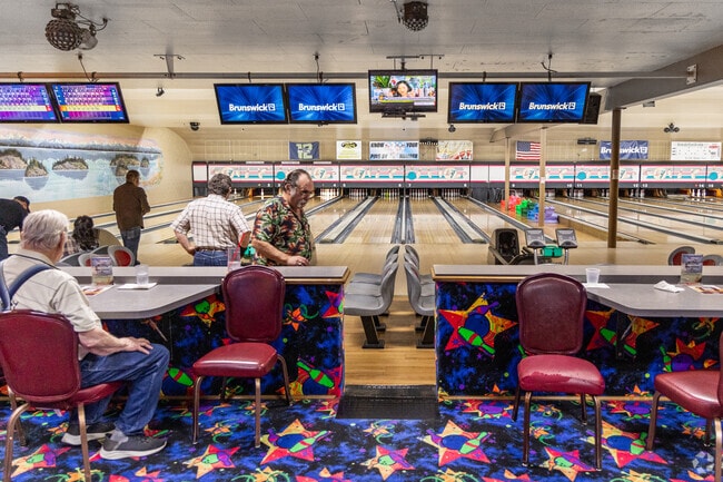 Evergreen Lanes offers league play throughout the week in South Forest Park.