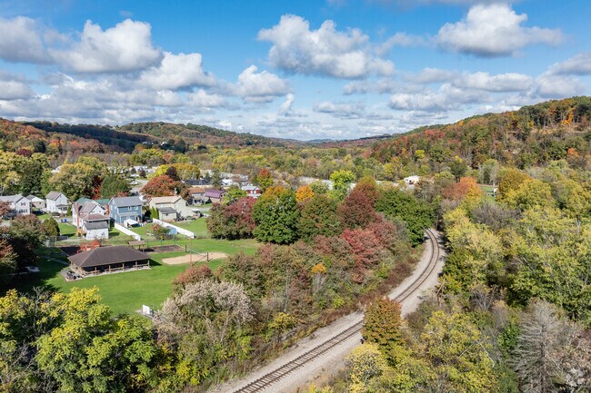 Forward Township is known for its rolling hills and beautiful fall foliage.