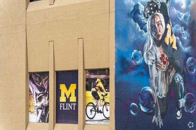 The University of Michigan’s first campus, built outside Ann Arbor, is in Flint.