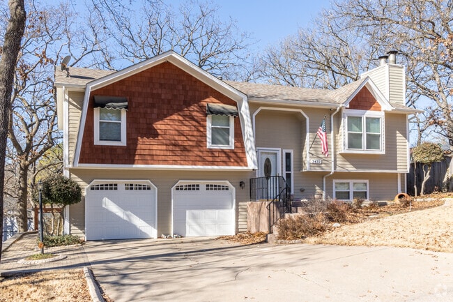 The hills of Berryhill provide the opportunity for split-level homes.