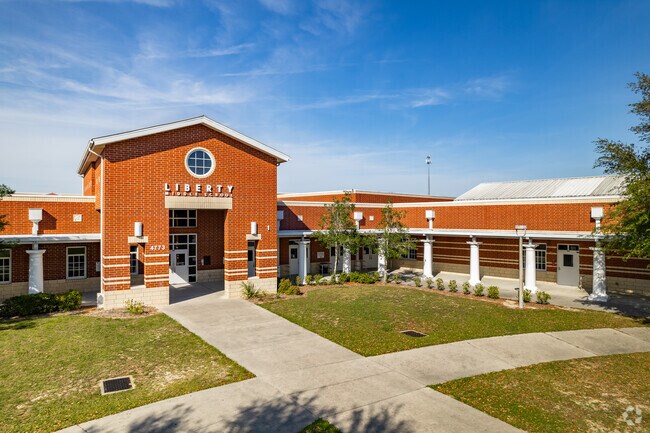 Liberty Middle School is a public school serving 1,315 students in grades 6-8.