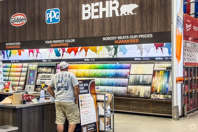 The Home Depot just outside of Samson Park is a DIYer's paradise.