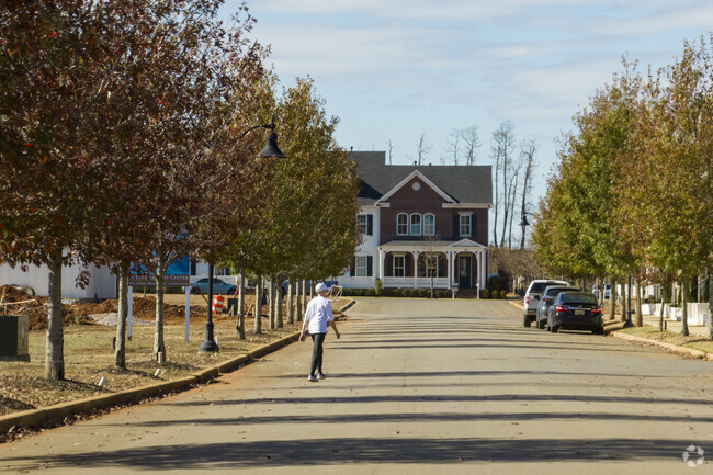 Most streets of Greenbriar are excellent for taking walks or biking.