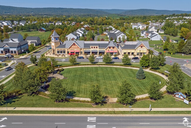 The Lovettsville Town Square is a recent addition to the towns amenities.