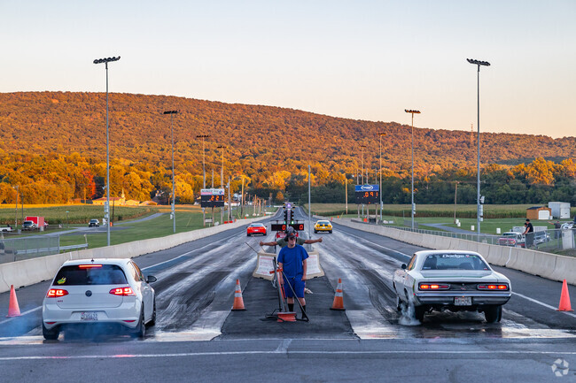 Many San Mar residents enjoy Friday nights at the Mason Dixon Dragway.