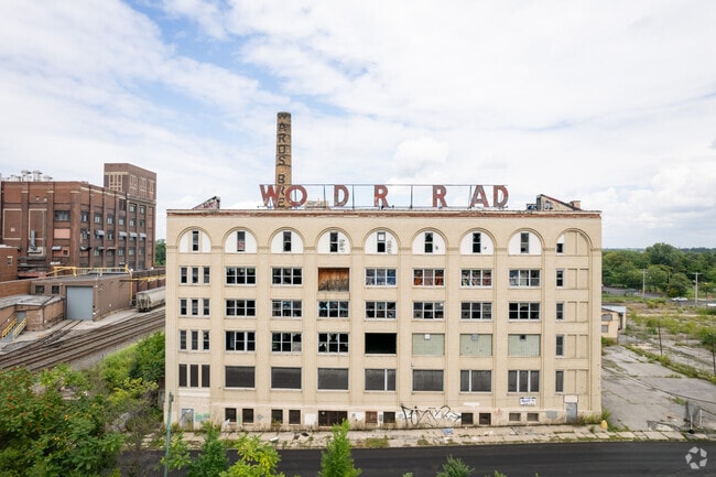 Some of the former industrial sites in Genesee Moselle add to the vibe of the area.