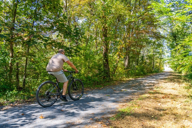 Bikers flock to the Schuylkill River Trail for miles of fun.