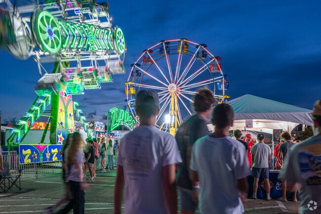 The Zipper is the perfect ride for thrill seekers at the Scituate Carnival.