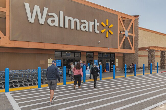 Walmart is Blossom Valley's only big-box store.