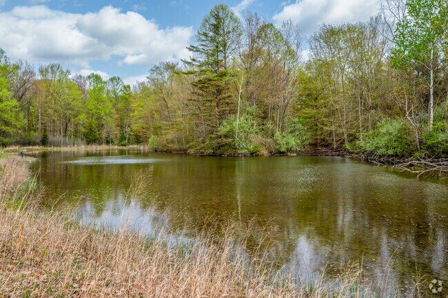 Harbert Community Park includes a stocked fishing pond in Shorewood-Tower Hills-Harbert.