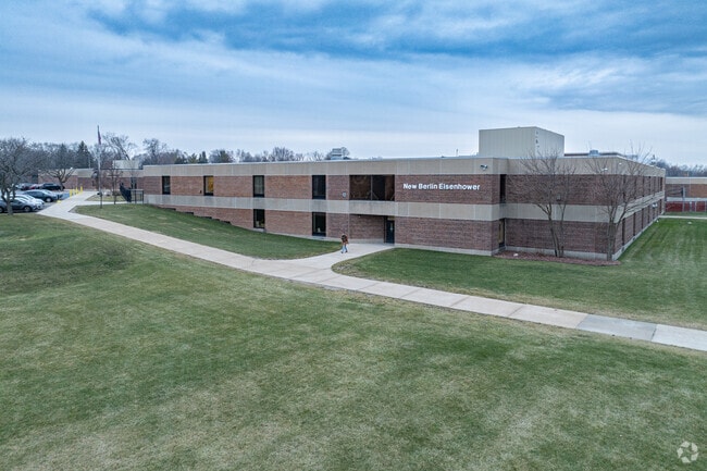 The campus at Eisenhower is beautiful.