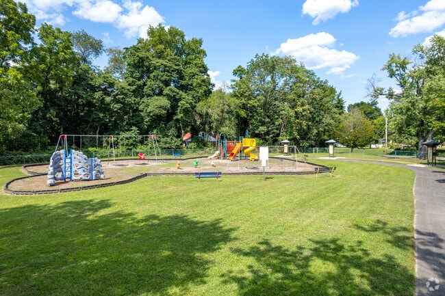 Play on the playground or excercise along the walking path at Saratoga Park in Stratford, NJ.