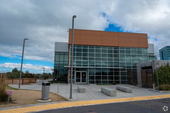 Design Tech High has a very modern campus in Redwood City.