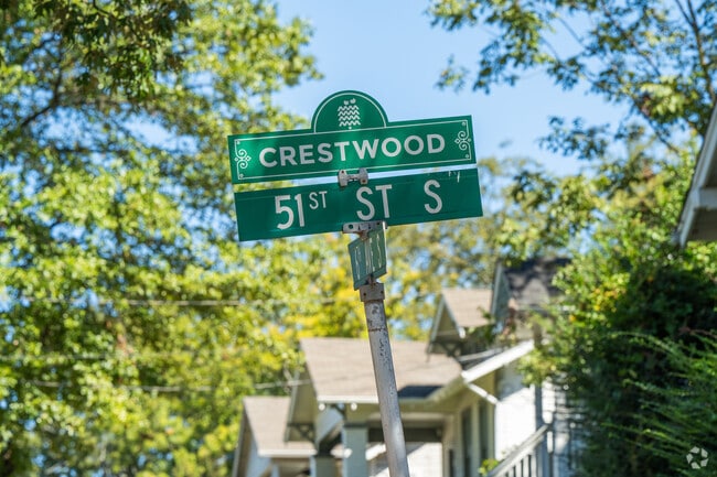 Crestwood North was developed in the early 20th century and has a population of around 2162.