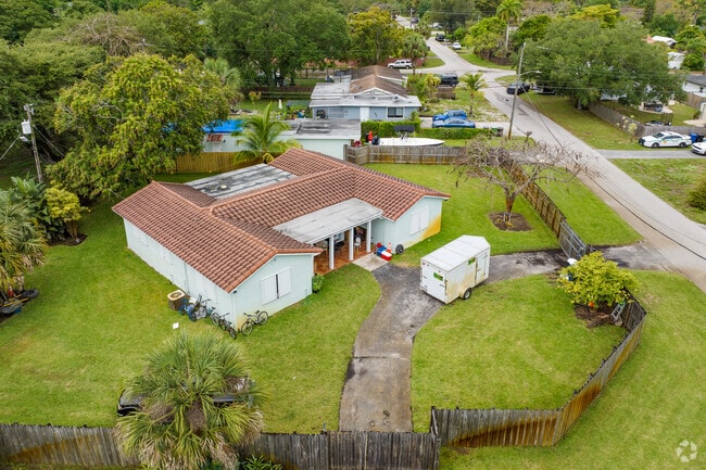 Some ranch-style homes have large back and front yards in the River Run neighborhood.