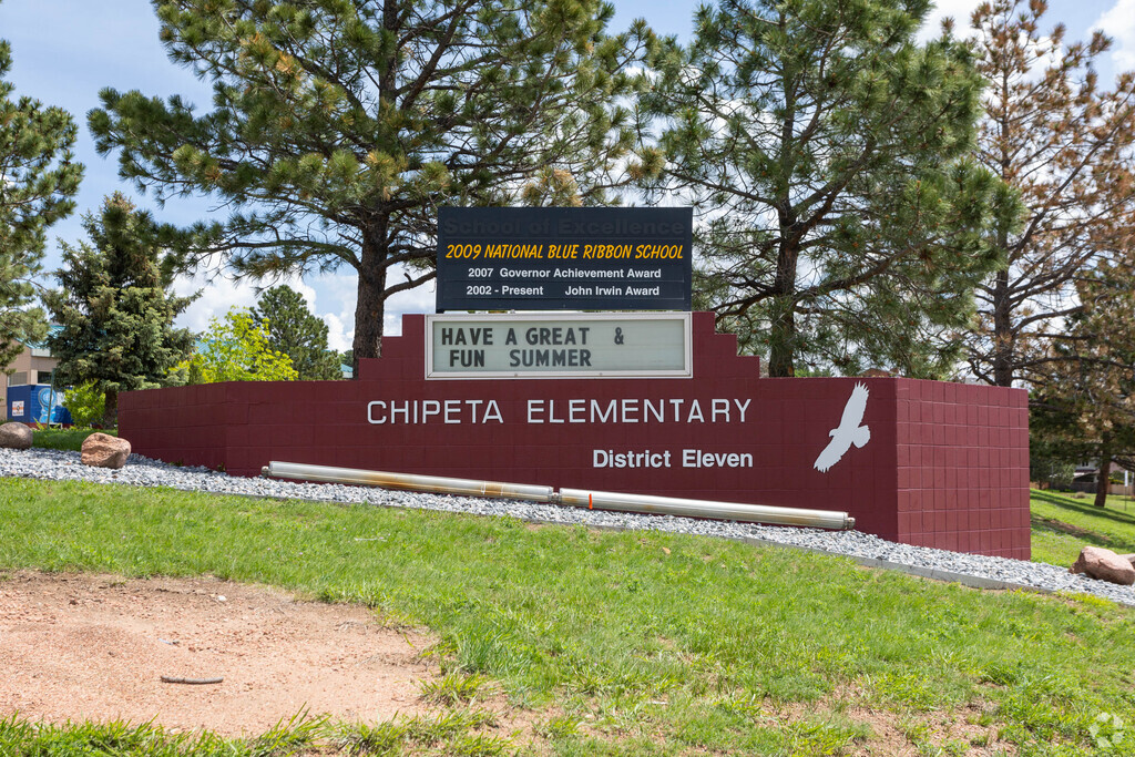 Students at Chipeta Elementary School achieve above average test scores.