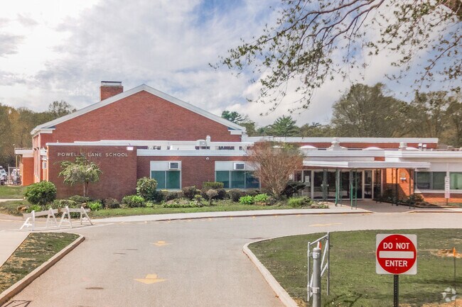 Powells Lane School is less than 30 miles east of New York City.