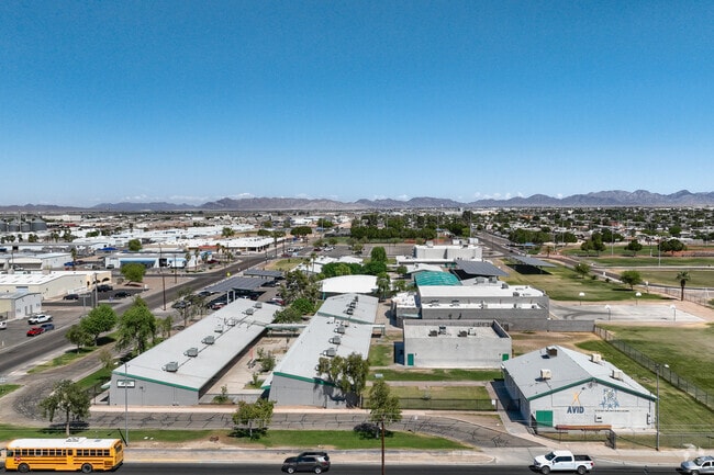 Gila Vista Junior High integrates technology into daily learning, preparing students for the future.