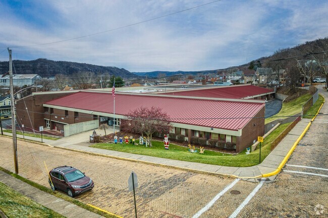 Younger students attend Midland Elementary/Middle School.