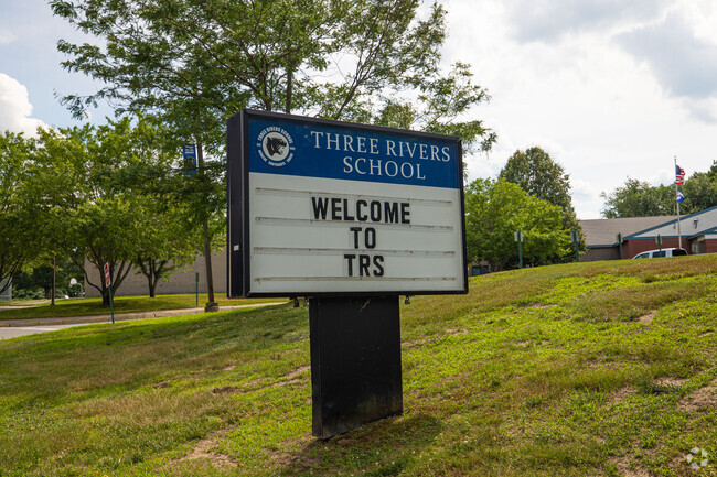 Three Rivers School in Pembroke is a public school serving grades 5-8.