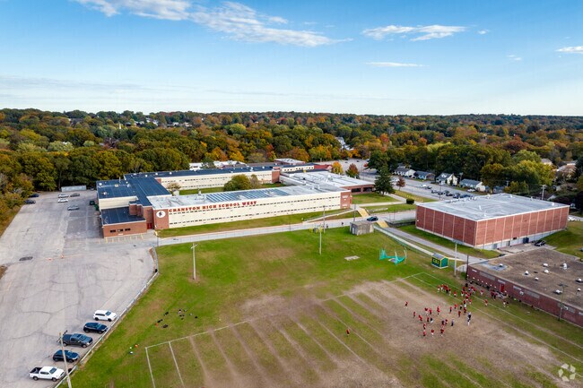 Cranston High School West is recognized for strong academics and career programs.