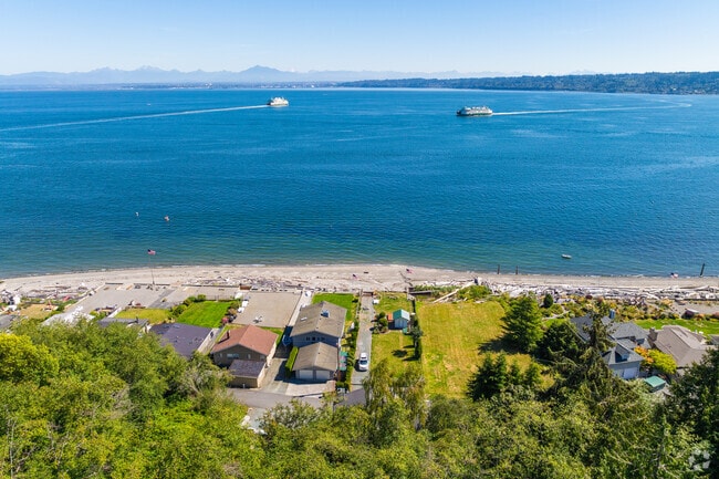 Scenic Puget Sound views are around every corner in Clinton.