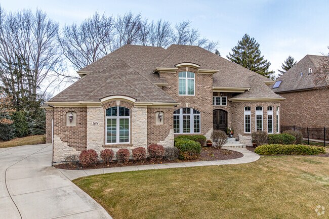 New contemporary homes in Brook Crossing can be purchased for around a million dollars.