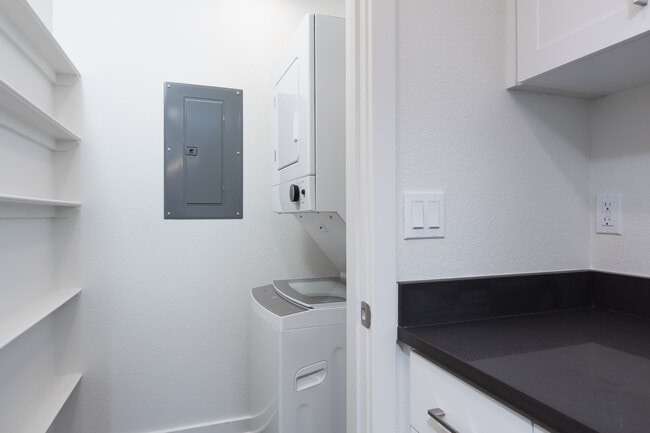 In-unit washer and dryer