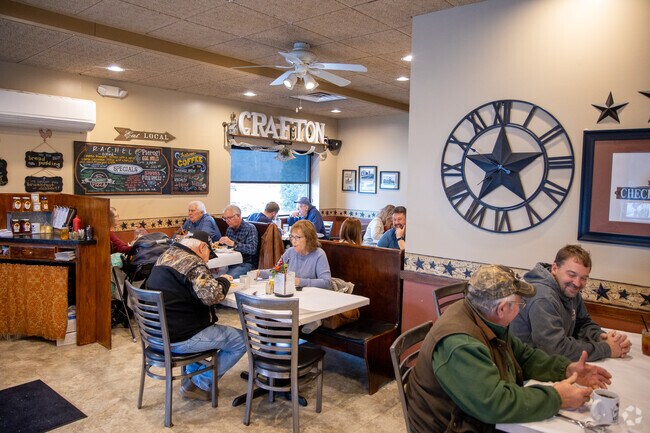 Locals in Grafton are always welcome to stop in for a delicious meal at Check Please Restaurant