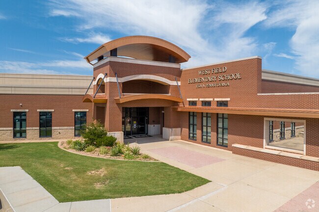 Younger kids can attend West Field Elementary School.