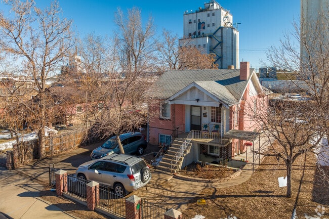 Industry and residential areas rub shoulders in Elyria-Swansea.