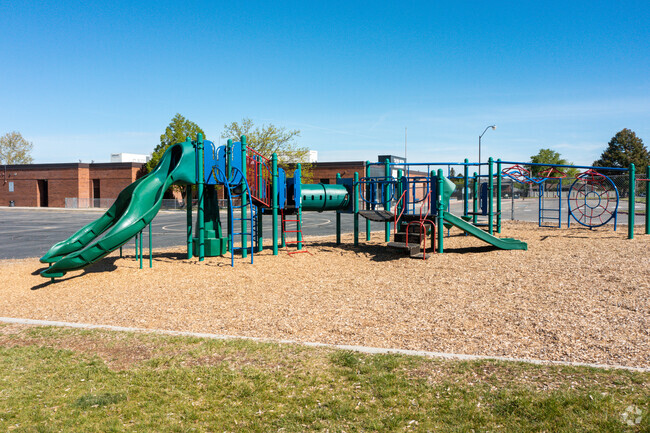 Silver Mesa Elementary School playground is plenty of fun in Sandy, UT.