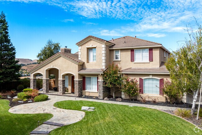 Pleasanton boasts large contemporary homes with spacious layouts and modern designs.
