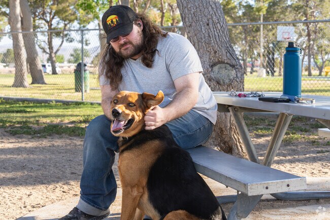 Leroy Jackson Park is a great place to let your dog socialize with other dogs.