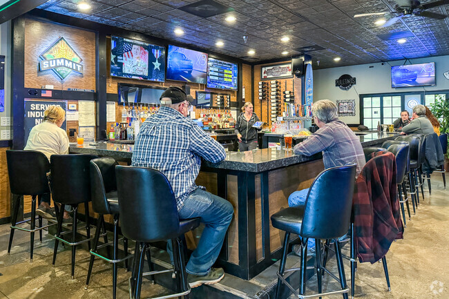 Shore 96 offers a full service bar and is a favorite for watching sports.