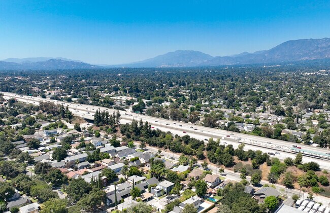 San Pasqual is situated just over a mile south of Interstate 210.
