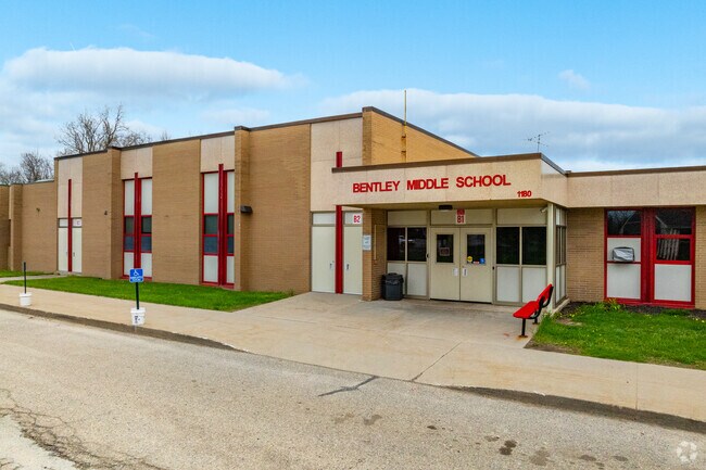Bentley Middle School offers students a dynamic learning environment.