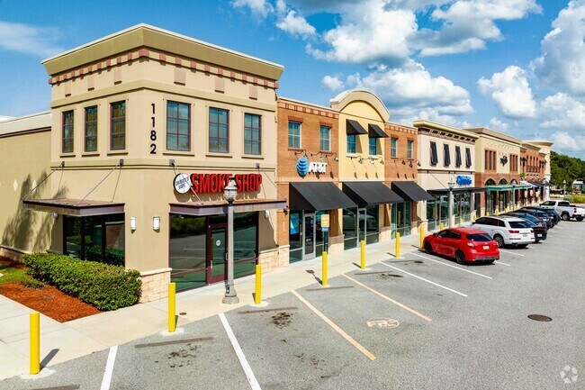 At the heart of the city, Winter Springs Town Center is popular retail and dining area.