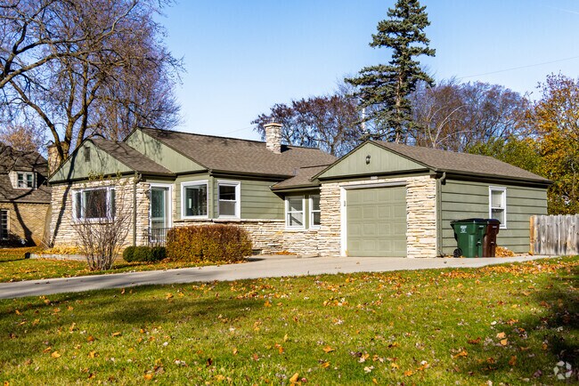 Midcentury ranch home features attached garage in Kletzsch.