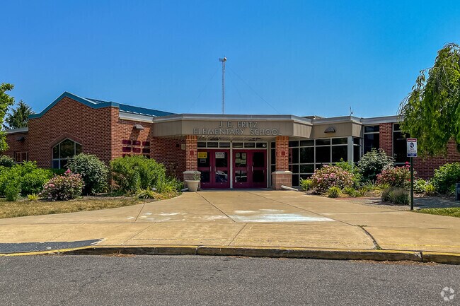Fritz Elementary School teaches over 500 students from the Witmer area.